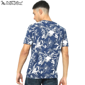 Camiseta de Verano con Estampado Tropical Sublimado, de Alta Calidad, Cómoda, Informal, de Manga Corta, para Uso Diario, Transpirable - Product Image 3
