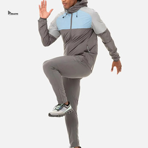 <b>Men</b>’s Nylon Tracksuit Set <b>Lightweight</b> Waterproof Windbreaker <b>Jacket</b> and Jogger Pants Breathable Outdoor Sportswear - Product Image 6