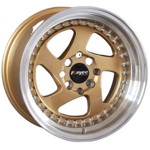 15x8.25 4x100 4x114.3 실버 골드 블랙 크롬 캐스팅 멀티 스포크 신형 <span class=keywords><strong>25mm</strong></span> 30mm 98mm 알루미늄 합금 휠 - Product Image 3