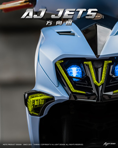 JETS Front LED <b>Turn</b> Signal Light Indicator Blinker White Gold Green Sequential Fade <b>off</b> for App Control Made Taiwan - Product Image 2