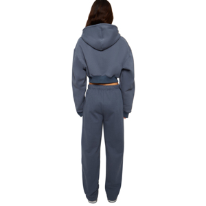 Ensemble de survêtement à capuche pour femme, sweat-shirt ample et pantalon de jogging long, tenue de sport décontractée deux pièces, OEM, marque privée - Product Image 3