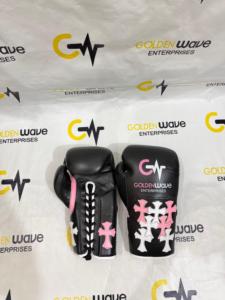 Goldenwave Professionelle Herstellung Großhandelspreis Premium-Qualität Echte Leder-Boxhandschuhe Professionelle Pro-Boxausrüstung - Product Image 3