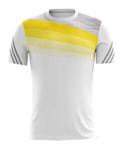 Camiseta de Fútbol Sublimada Personalizada Premium, Logotipo del Club, Impresión del Patrocinador, Mangas Cortas, Ligera, Impermeable, Verano, Unisex - Product Image 1
