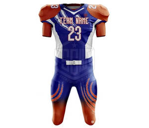 Productos de Moda al por Mayor a Precios Más Bajos, Uniforme de Fútbol Americano, Material 100% Poliéster, Uniforme Deportivo - Product Image 2