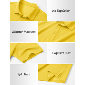 Camiseta Polo Exclusiva para Hombre, Transpirable, de Secado Rápido, Antiarrugas, Antipilling, Antiretracción, Ecológica - Product Image 4