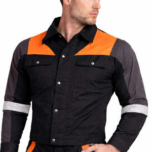 Une usine OEM produit des uniformes de sécurité pour techniciens de soudage avec logo personnalisé et une distribution mondiale pour les marques B2B. - Product Image 2