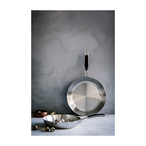 Padella Trimetal in acciaio inox antiaderente da 10 pollici per uso su piano cottura - Product Image 2