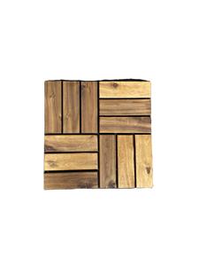 Planches de terrasse modulaires en bois d'acacia vietnamien, design contemporain, interverrouillage, imperméables, antidérapantes pour l'extérieur - Product Image 3