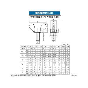304 Stainless Steel Wing <b>Screw</b> And Nut Set <b>M3</b> M4 M5 M6 M8 Hand Tightening Complete Kit - Product Image 2