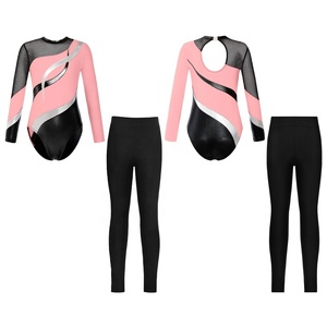 ชุดฝึกเต้นสำหรับเด็ก6-16คนชุดเต้นรำบนเวทีเด็กผู้หญิงชุดยิมนาสติกลีลาชุดลีโอตาร์ด - Product Image 3