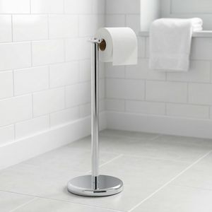 MIT Modern Household Storage Furniture DIY OEM Wholesale Metal Cup and Bathroom Roll Brush Holder for <b>Shopee</b>/Ebay Taiwan - Product Image 1