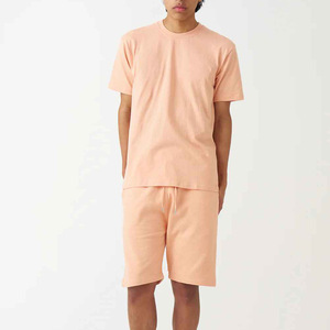 Ensemble de shorts d'été respirants de qualité supérieure, couleur unie, en tissu éponge, nouvelle collection, best-seller, imprimé sérigraphié, style hip-hop - Product Image 4