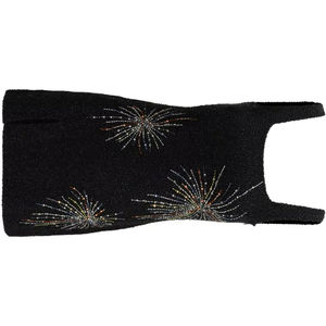 Robe mini droite bustier ornée de strass, de perles et de broderies, avec soutien-gorge intégré, taille naturelle, très sexy - Product Image 1