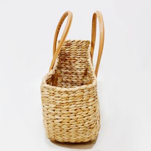 Sacs Artisanaux en Jacinthe d'Eau pour Présentation en Magasin et Organisation Domestique – Fournisseur Grossiste Exportation Haute Qualité - Product Image 2