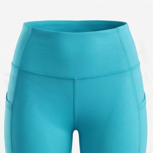 High Waist Womens Sports <b>Leggings</b> For Gym Running Yoga Pants <b>With</b> <b>Pockets</b> Seamless Fitness Workout Activewear Tights - Product Image 4