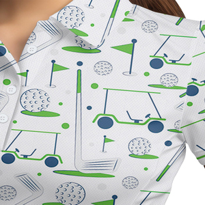 Camiseta de Golf para Hombre, Diseño Nuevo, Suave, 100% Algodón, Sólida, Transpirable, Manga Corta, con Logotipo Personalizado, Venta al Por Mayor - Product Image 5