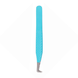 Pinzas de Acero Inoxidable con Punta de Precisión Personalizadas para Aislamiento de Pestañas y Trabajos de Extensión, Duraderas - Product Image 5