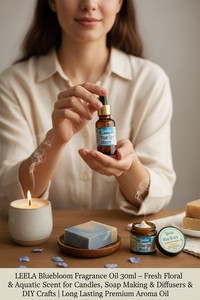 Bluebloom Fragrance Oil – Fresh Floral & Aquatic Scent for Candles, <b>Soap</b> Making, Diffusers & DIY Crafts | Long Lasting - Product Image 5