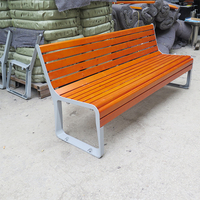 Nouveau design de banc d'extérieur banc de parc d'occasion à vendre salle à manger en bois chaise longue en bois prix banc de rue