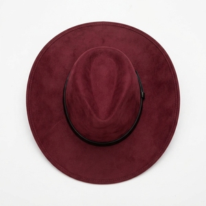 Chapeau de cowboy unisexe personnalisé en cuir de vachette marron, imperméable et respirant, style western, pour l'extérieur, les voyages et les fêtes, vente en gros OEM - Product Image 5