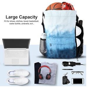 SHAGHAF SPORTS WEAR Custom Microfiber <b>Drawstring</b> Backpack for Men Women | <b>Waterproof</b> Sports Gym <b>Bag</b> 50-70L Capacity | - Product Image 2