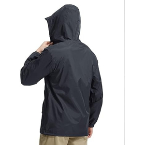 Chaqueta Cortavientos Deportiva para Hombre, con Cierre, Elegante, de Alta Calidad, Personalizable, Impermeable - Product Image 5
