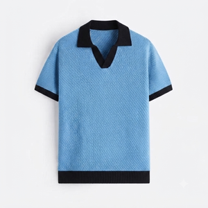 เสื้อไหมพรมถักสไตล์วินเทจสำหรับผู้ชาย ทรงหลวม คอกลม สองสี น้ำหนักมาก 400gsm - Product Image 3