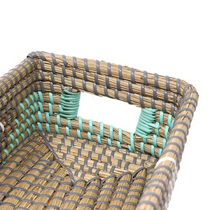 Set Of 3 Seagrass Shelf <b>Basket</b> Handmade <b>Storage</b> <b>Basket</b> Wholesale eco-friendly Made in Viet Nam - Product Image 3