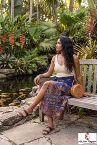 Pareo Hawaiano Personalizado con Estampado Floral Polinesio, Pareo de Playa, Ropa de Resort Tropical, Fabricante OEM ODM de Marca Privada - Product Image 2