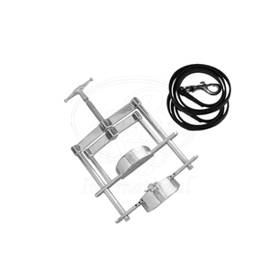 เครื่องมือตรวจช่องปากม้า Gunter Equine Mouth Speculum ทำจากสแตนเลส พร้อมสายหนัง ขนาดมาตรฐาน สำหรับสัตวแพทย์ - Product Image 4