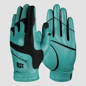 Guantes de golf de piel de oveja antideslizantes para mano izquierda de alta calidad para hombres y mujeres, empuñaduras de mano duraderas transpirables suaves y ligeras - Product Image 4