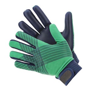 Gants de football américain personnalisés de haute qualité 2026 du Pakistan avec sangle de poignet réglable en néoprène et cuir - Product Image 1