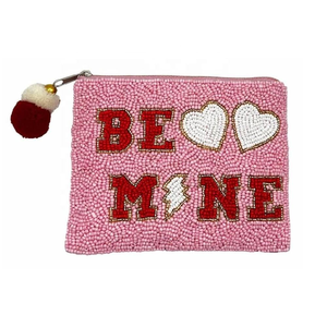 Hot Selling Beaded Coin Purse Hand Embroidery Letter Eco-Friendly Pouch Hold Coin Card Case <b>Makeup</b> Pouch Women Gifted Pouch - Product Image 5