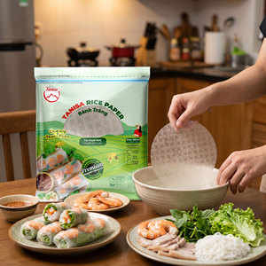 Papier de riz vietnamien – Direct fabricant, FSSC, HALAL, ISO, HACCP, Approvisionnement B2B international - Product Image 1