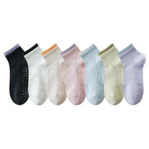 Calcetines Deportivos para Mujer, Diseño Personalizado, Colores Pastel, Antideslizantes, para Trampolín - Product Image 5