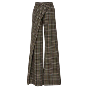 Pantalon chino pour femmes avec logo personnalisé grande taille pantalons décontractés en coton production vietnamienne de haute qualité - Product Image 5