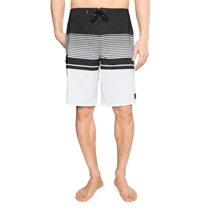 Shorts de bain décontractés pour hommes, respirants, écologiques, à séchage rapide, avec cordon de serrage à la taille et poche - Product Image 1
