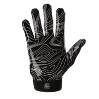 Guantes de Fútbol Americano para Jóvenes y Adultos, Guantes Transpirables para Niños, Agarre Firme, Par de Guantes con Logotipos de Equipo Personalizados, Palma de Silicona, Excelente Equipo para el Juego