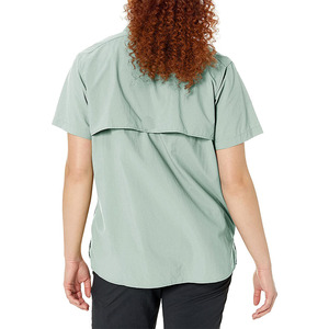 Servicio OEM: Camisas de Pesca Elegantes de Color Sólido, Talla Personalizada, Ropa de Exterior, Camisas de Pesca de Calidad Única para Mujer - Product Image 2
