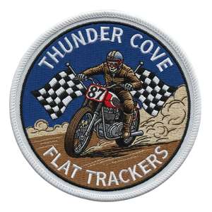 Patchs en chenille personnalisés de grande qualité, brodés, avec support thermocollant pour vêtements - Product Image 1