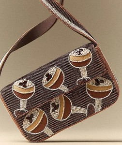 Sac à main brodé de perles multicolores, best-seller, pochette de soirée, sac bandoulière pour fête - Product Image 2