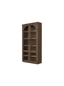 Modern <b>Wooden</b> Etagere Shelf Freestanding <b>Bookcase</b> with 1 Shelf Living Room Home Furniture Storage Unit - Product Image 2