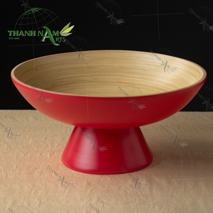 Ensemble de plateau de service en bambou écologique d'origine vietnamienne pour la décoration de table de restaurant et de maison - Product Image 4