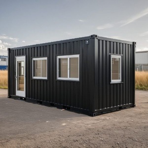 Maison conteneur préfabriquée extensible de 20 pieds et 40 pieds prête à être expédiée, à vendre, livraison rapide, mini-maison préfabriquée 3, 4 ou 5 chambres - Product Image 2