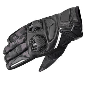 Guantes de Motocicleta de Cuero con Pantalla Táctil, Protección Completa para los Dedos, Transpirables, Resistentes al Viento, Invierno, Tácticos, Cierre de Gancho y Bucle - Product Image 2