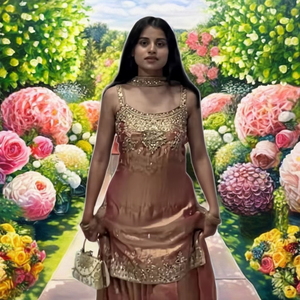 ชุดสูทปักลายซิมมี่ ชู ซีควินส์ พร้อมผ้าคลุมไหล่แบบดั้งเดิม แห้งเร็ว ใส่ได้ทุกฤดู เหมาะสำหรับงานปาร์ตี้ ผู้หญิง - Product Image 1