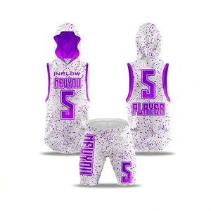 Custom 5v5 jersey Front Compression 7on7 Jersey Soccer 7v7 Uniforms League Games 8v8 jersey Hooded Sublimation Short - Product Image 4