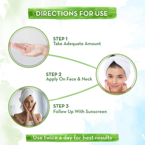 Hydratant visage sans huile d'arbre à thé pour l'acné et les boutons, formule hydratante et nourrissante, soin quotidien doux pour une peau lisse et éclatante - Product Image 5