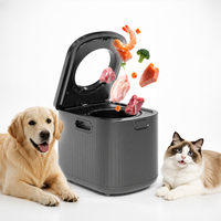 Pembuat Makanan Anjing & Kucing Otomatis, Pengolah Makanan Hewan Peliharaan, Pembuat Makanan Segar Hewan Peliharaan, Kapasitas 3.5L, Dilengkapi Fitur Pembersihan Otomatis dan Desain Rendah Kebisingan