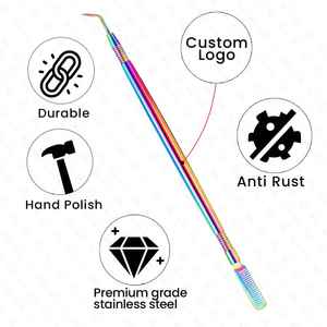 Oferta de Fábrica: Cepillo de Acero Inoxidable para Permanente de Pestañas, Accesorios para Lifting y Separación de Pestañas, Herramientas de Salón para Extensiones de Pestañas - Product Image 2